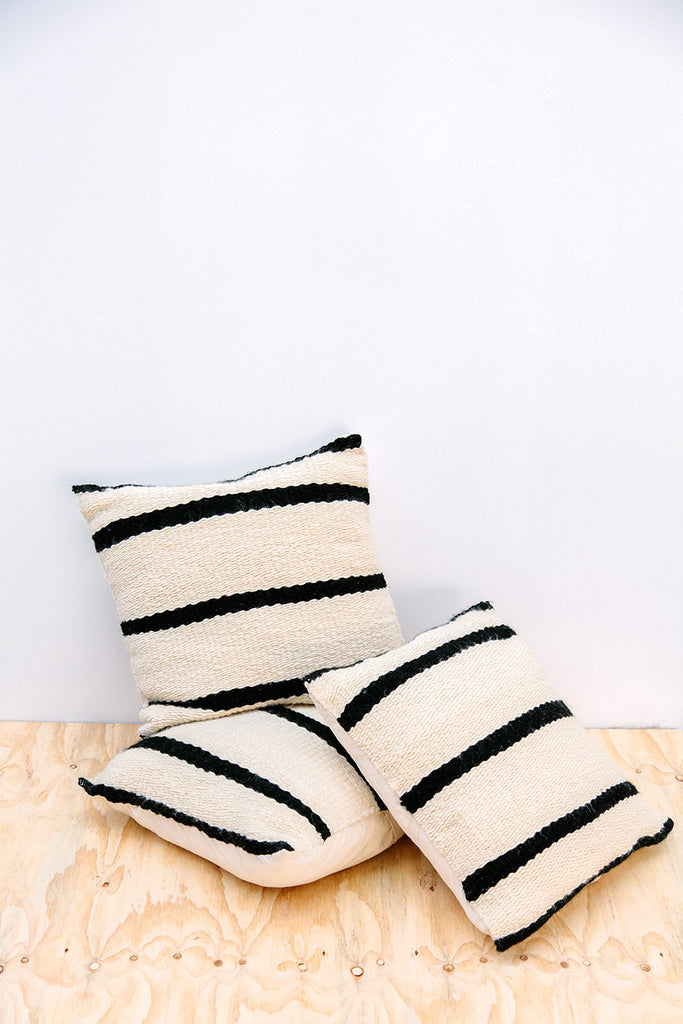 Porteño Cushion #2 | Black