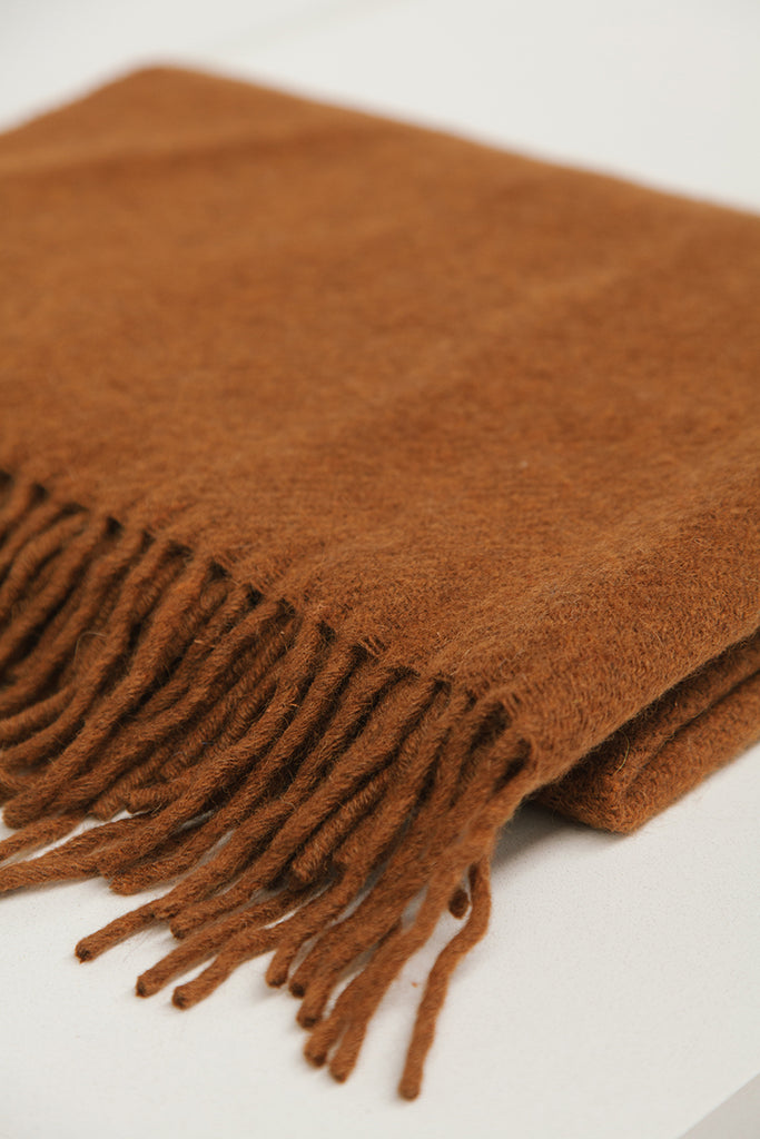 Pampa Oversized Scarf | Tobacco