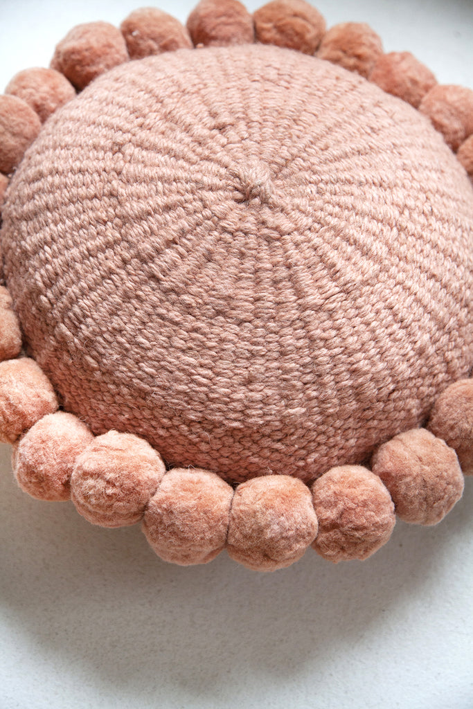 Monte Pom Pom Cushion #1 Medium | Desert Rose