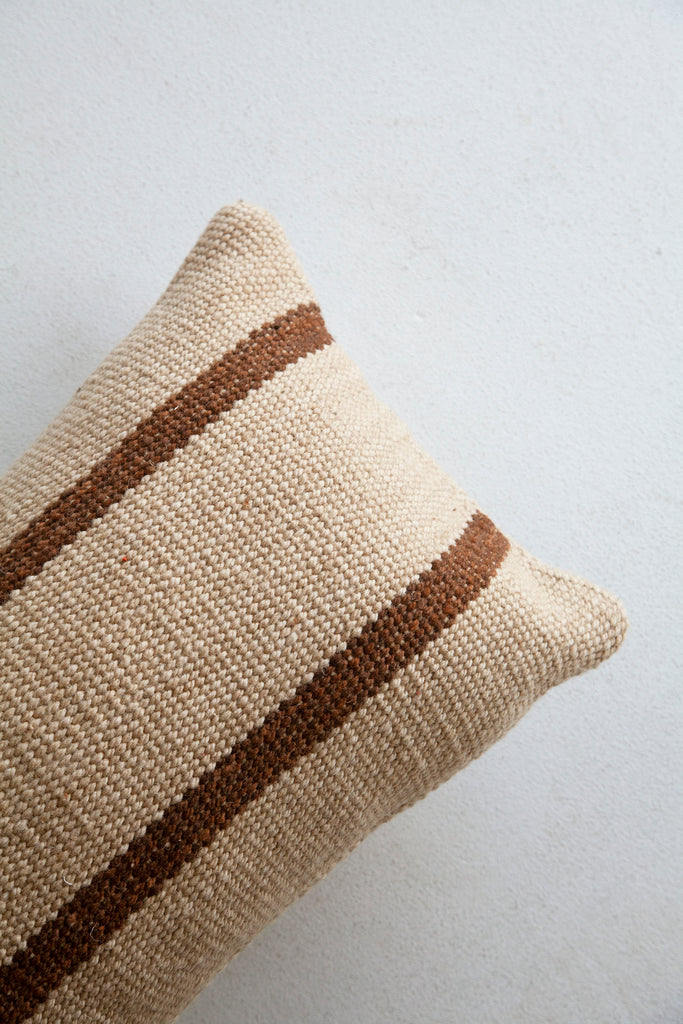 Monte Lumbar XL Cushion #21 | Sand & Rust