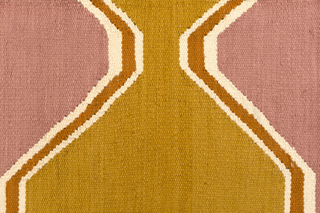 To-Yik-Ca #4 | Mustard, Dusty Pink, Copper & Natural White