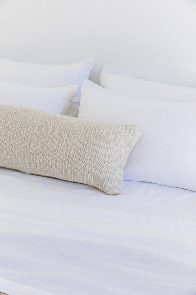 Linen Pillow Slip Set | White