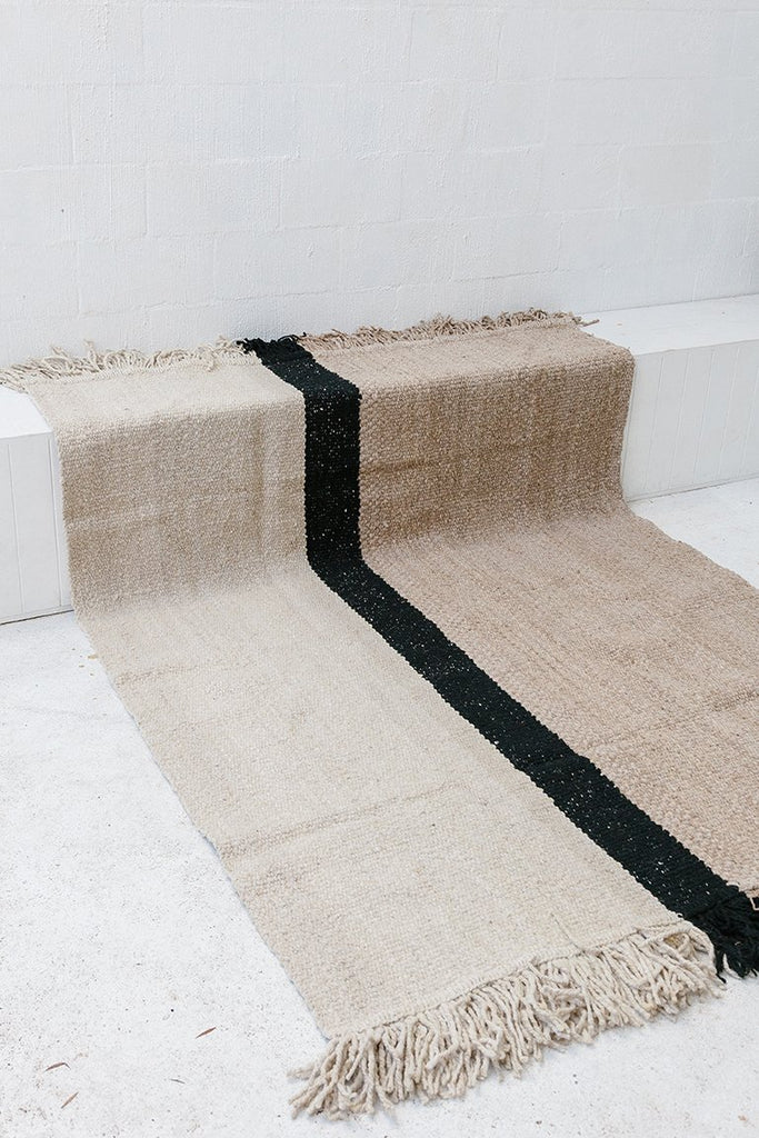 Danna | Natural & Black & Sand + Tassels